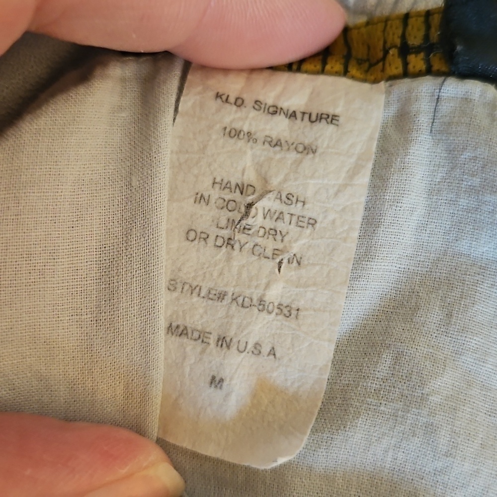 Vtg KLD Gray Ruffle Shabby Chic Distressed Sleeveless Mini Dress - Picture 8 of 8